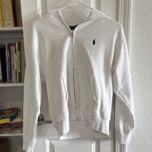 Polo by Ralph Lauren White Hoodie